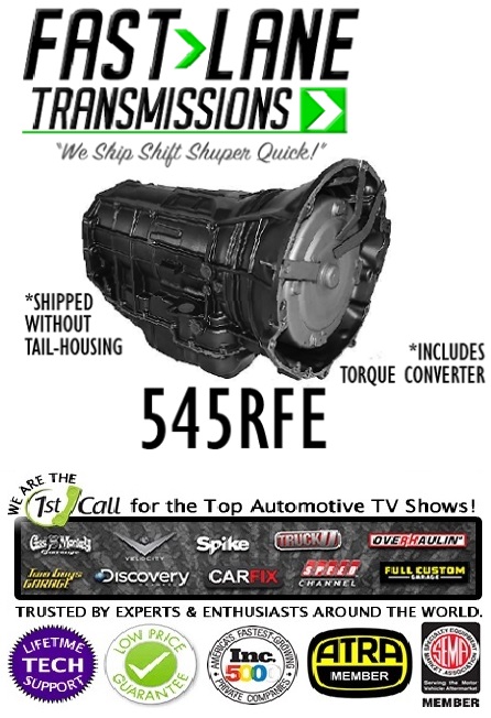 FastLane Performance 545RFE Transmission 99-up Dodge-Chrysler